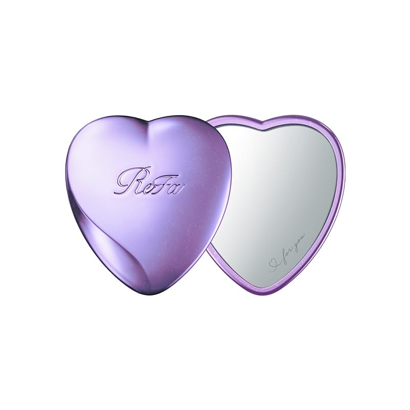 Amazon.co.jp: ReFa Heart Mirror (M Purple) : Home & Kitchen